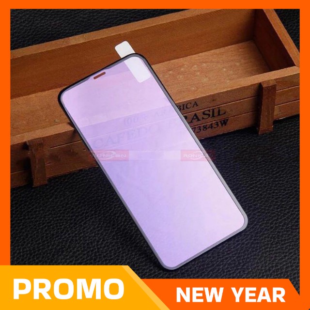 2IN1 TEMPERED GLASS ANTI BLUE LIGHT OPO A15 A15S - TG ANTIGORES FULL LAYAR KAMERA OPPO A15 S PREMIUM