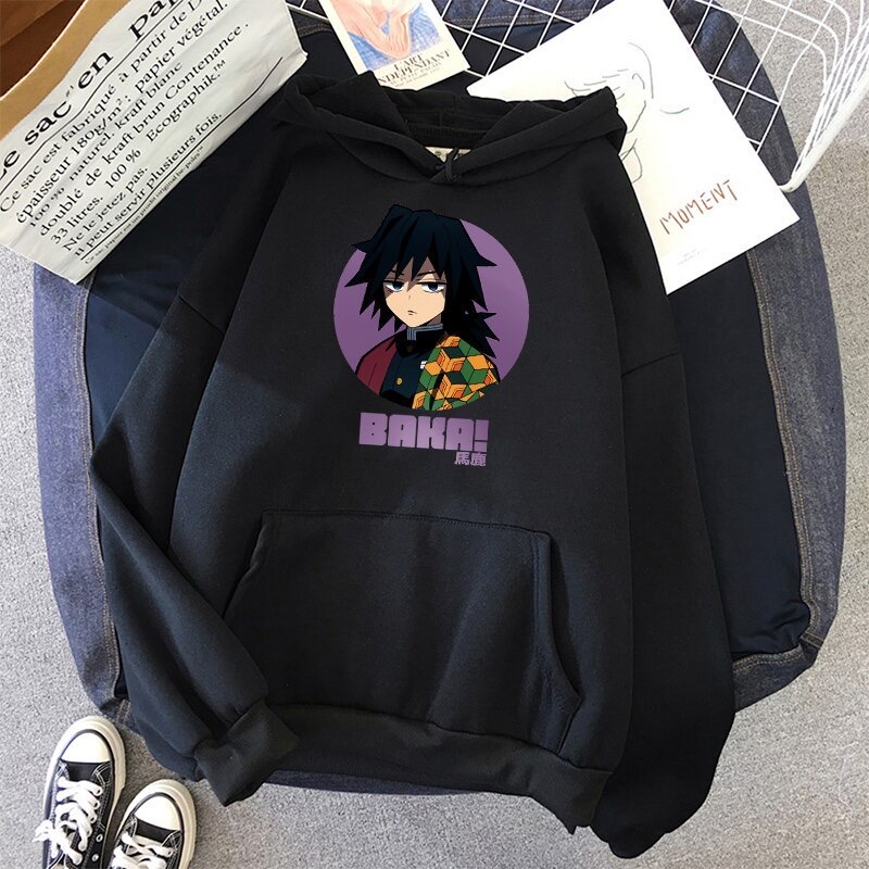 BAKA Anime Jumper Hoodie II Sweater Hoodie Anime II Sweter Oblong Topi Sz M - XL ( Pria &amp; Wanita / Anak &amp; Dewasa )