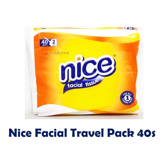 Jual Tissue Nice TRAVEL Pack 40s Kecil - Tissue Travelling di Tas