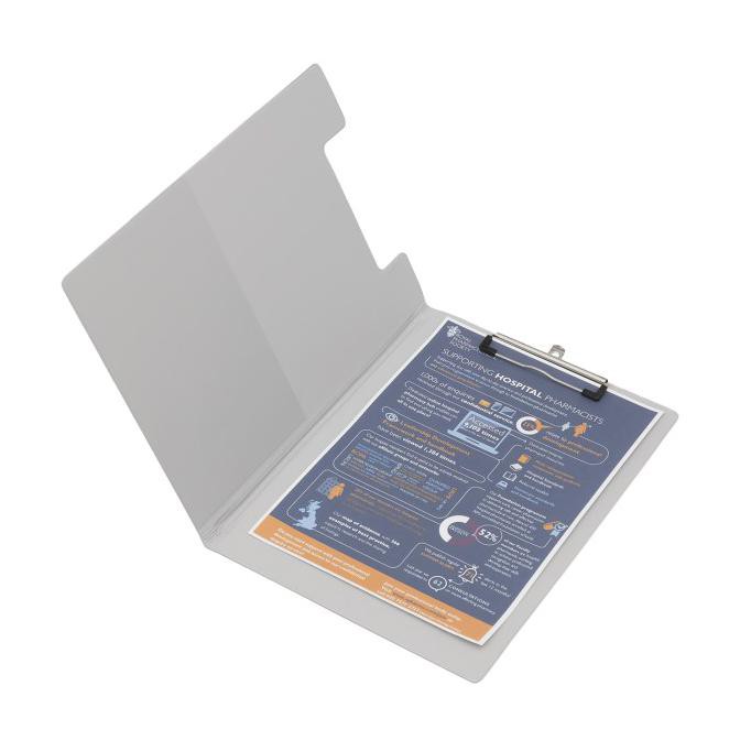 

Big Sale Bantex Clipboard With Cover A4 Grey #4240 05 Promo Awal tahun