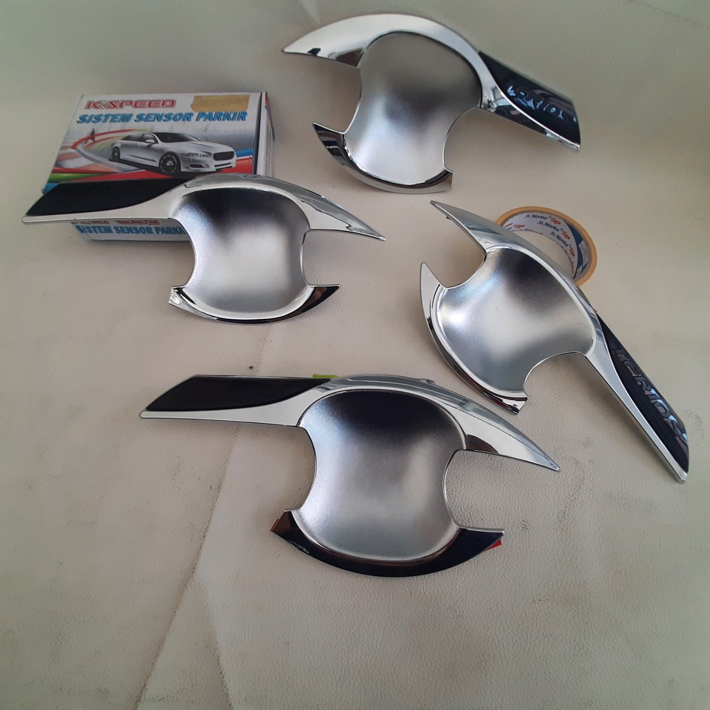 Outer Chrome Terios / Mangkok Handle Pintu Mobil Terios Silver Hitam Murah Berkualitas