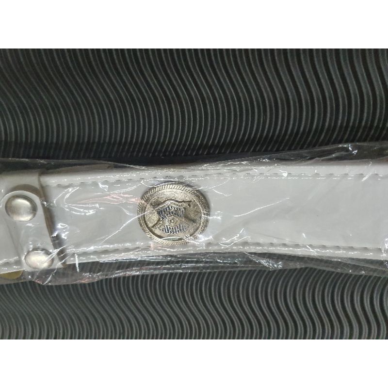 Tali Kopel kulit polos PUTIH Polantas|Tali kopel polos Polantas putih|Kopel putih polos Polantas cor