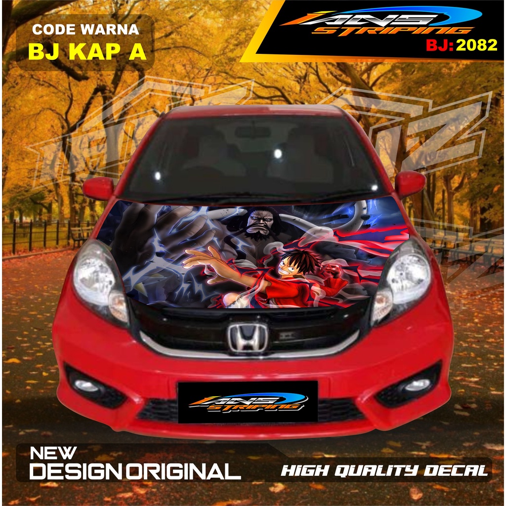 VARIASI STICKER KAP DEPAN MOBIL AVANZA XENIA / STIKER KAP MOBIL INNOVA / VARIASI STIKER KAP MOBIL