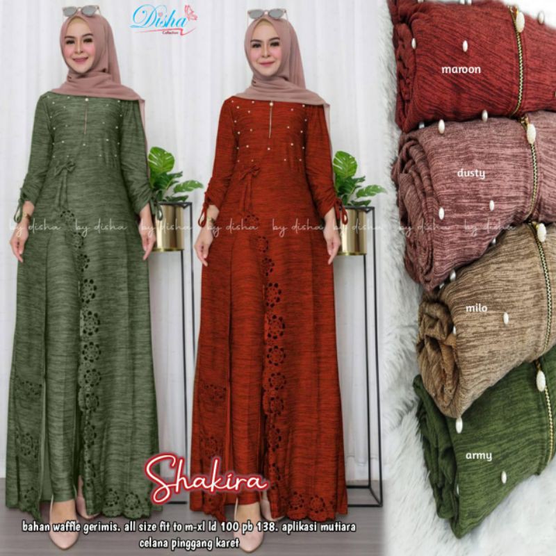 SETELAN WAFFLE - SHOPIA SET - VIOLA SET - SHAKIRA SET - BY DISHA - DEANARA SET BY MJ