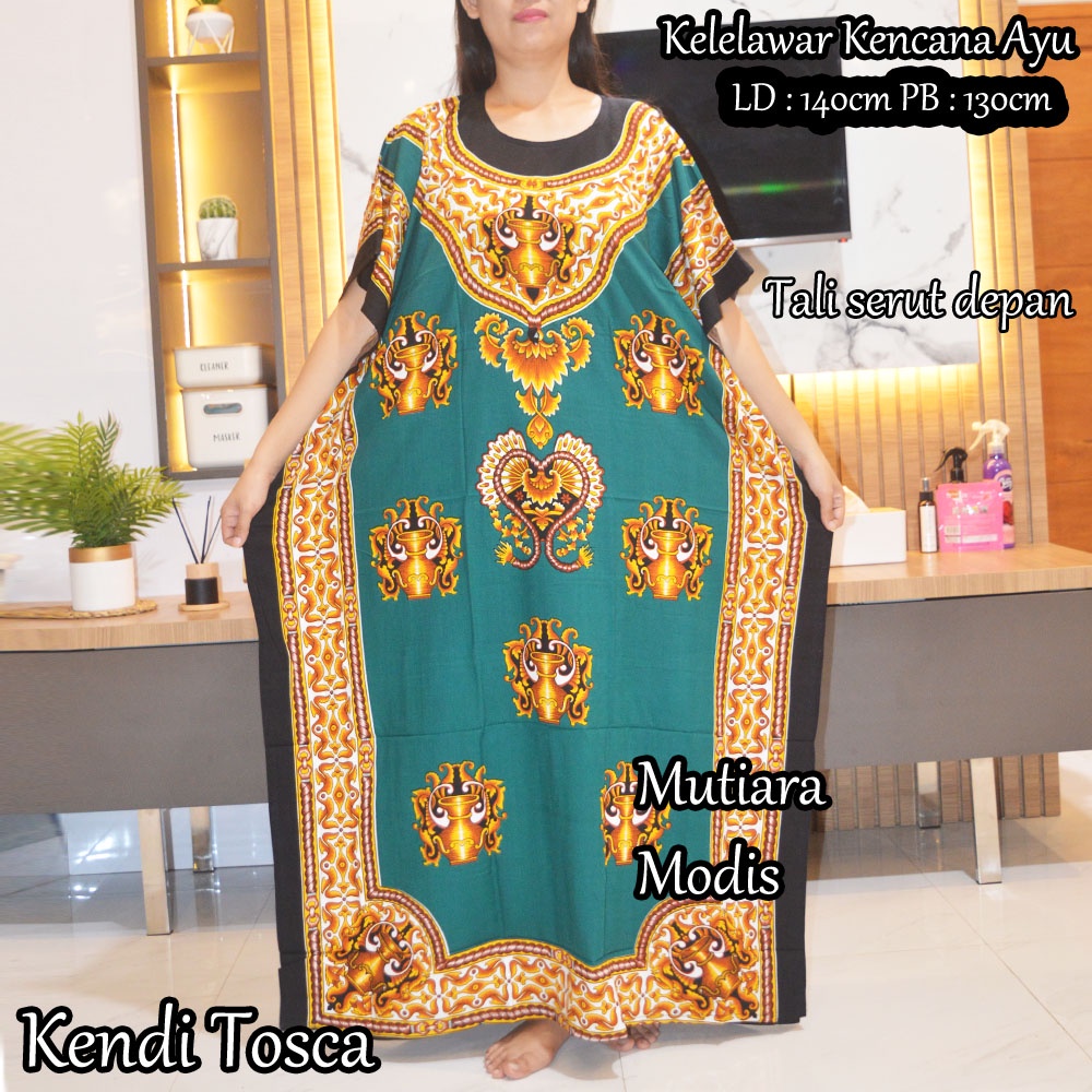 Daster kelelawar Jumbo kencana Ayu motif VAS