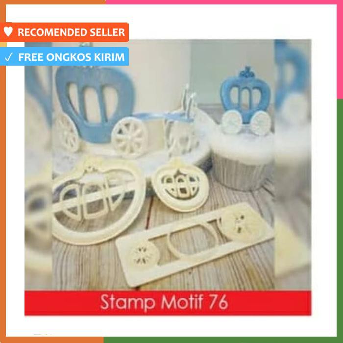 

FONDANT CUTTER KERETA PRINCESS / STAMP MOTIF 76 / 169168