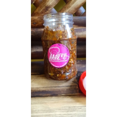 

Sambal Baby Cumi Sedang, Extra Pedas, dan Sambal Tengiri Pedas