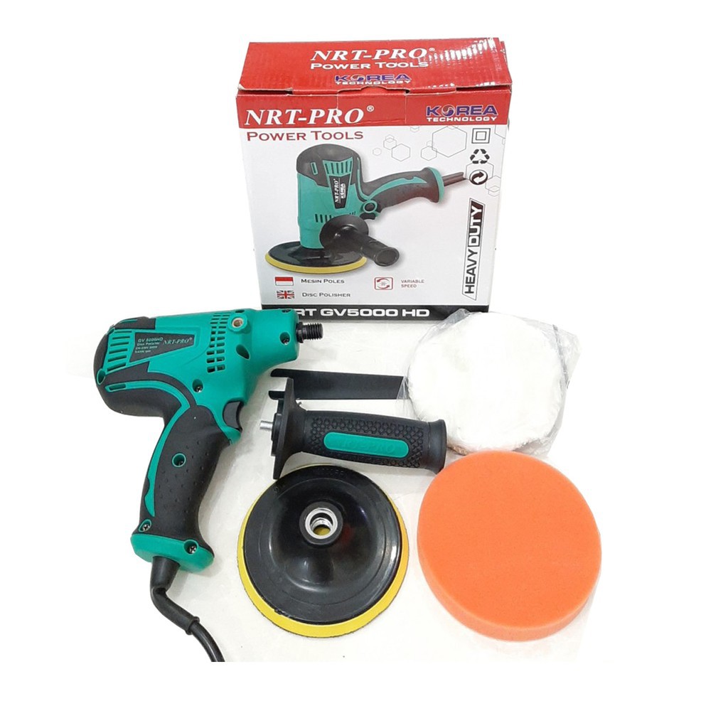 JLD Mesin Poles Mobil Car Polisher 5 Inch Variable Speed mollar