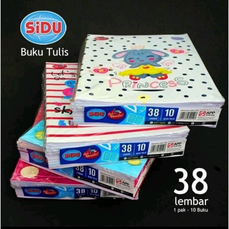 

Sidu buku tulis 38 lembar