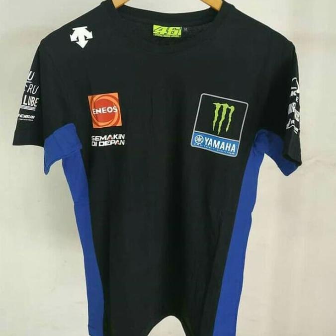 @#@#@#] Baju Valentino Rossi Team Yamaha Monster 2019