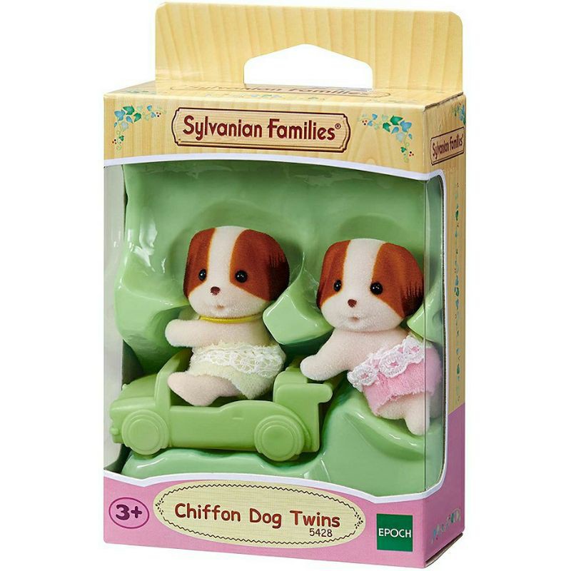Sylvanian Families Chiffon Dog Twins