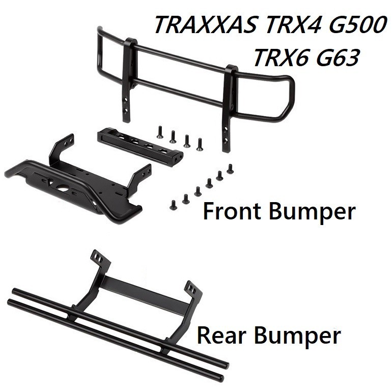 Traxxas TRX4 G500 TRX6 G63 Metal Bumper 1/10 RC Crawler TRX-4 TRX-6
