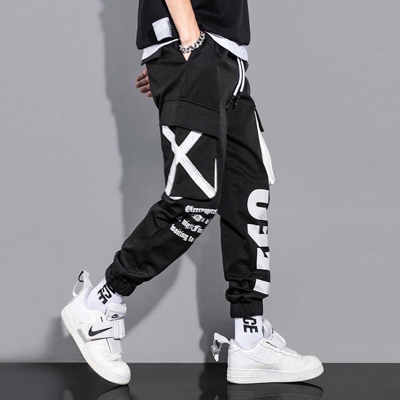 CELANA JOGGER SPORT IMPORT PRIA WANITA KOREA JEPANG BIG SIZE M-5XL JY15