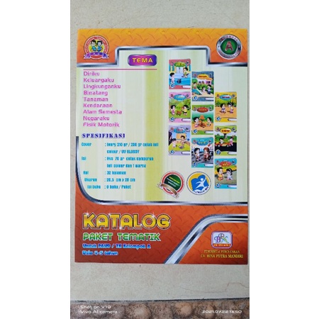 

PaketTematikKelas(A)Usia4-5Tahun