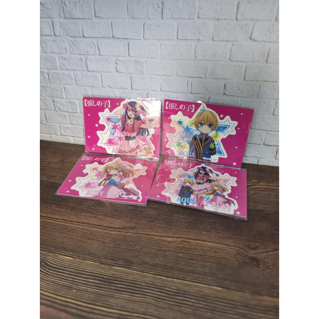 [OFFICIAL MERCHANDISE] Oshi no Ko Anak Ajaib Ai Hoshino Aquamarine Aqua Ruby Sticker Stiker Tempelan