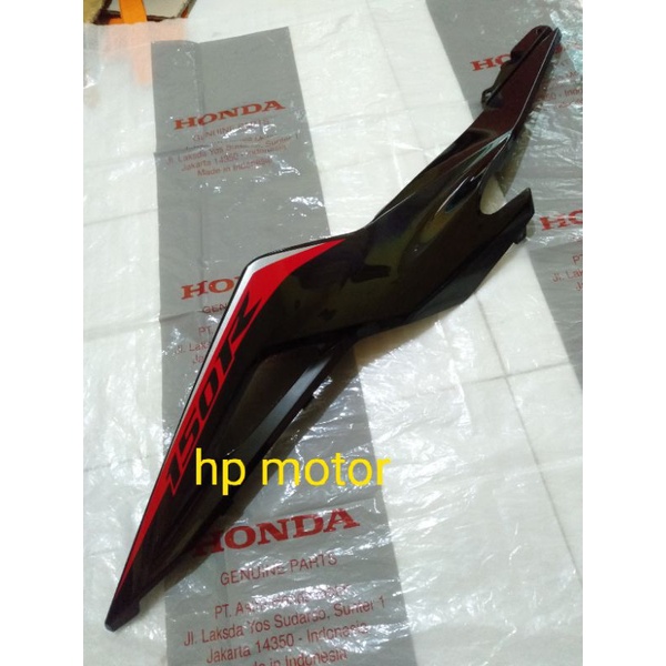 BODY BELAKANG CBR150R K45N HITAM PLUS STICKER COVER BODY BELAKANG CBR150 R HITAM ORIGINAL