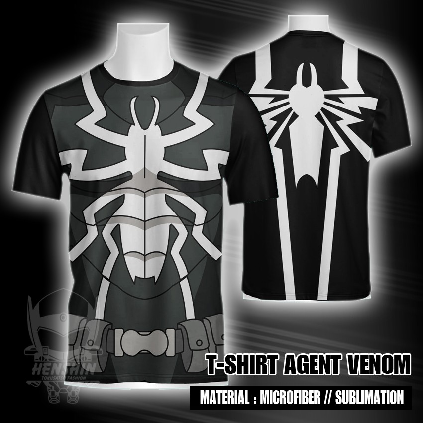 Kaos Full Print Agent Venom