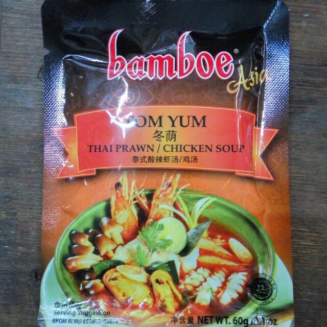 

Tom yum Bamboe