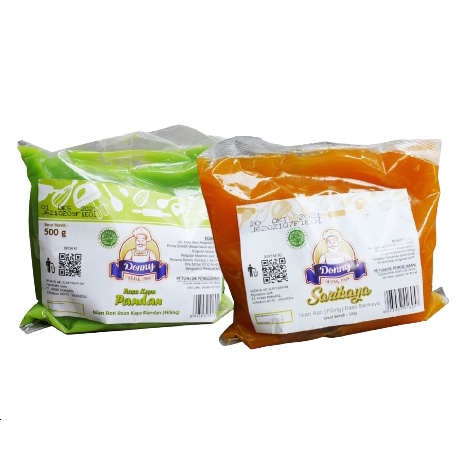 Sarikaya DONNY (PACK 2 KG) ( KUNING &amp; PANDAN HIJAU )