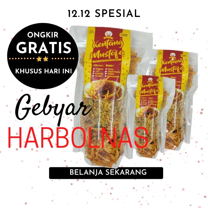 

Kentang Mustofa 500 Gram Keripik Kentang Rasa Pedas Manis Extra pedas Original KENTANG MUSTOFA 500 GRAM KERIPIK KENTANG RASA PEDAN MANIS EXTRA PEDAS ORIGINAL