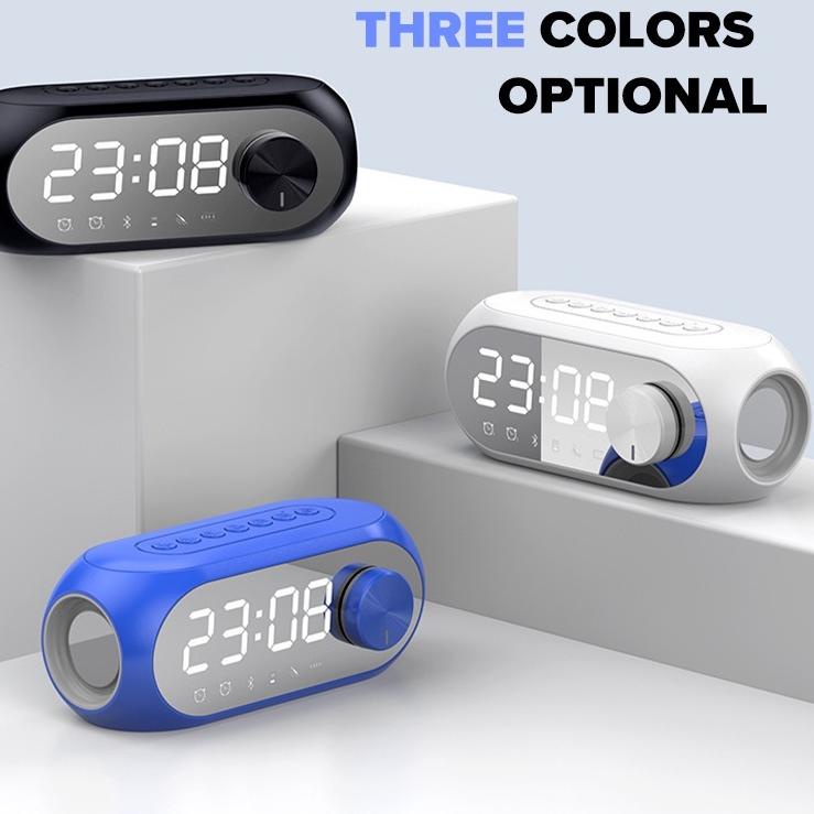 Hot Sell.. Aolon S8 Smart Multi-function Bluetooth Speaker Alarm Clock Speaker Portable Speaker Mini