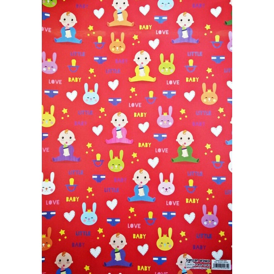 

Kertas Kado Sanwa Gift Wrapping Size 63.5x49.5cm #002