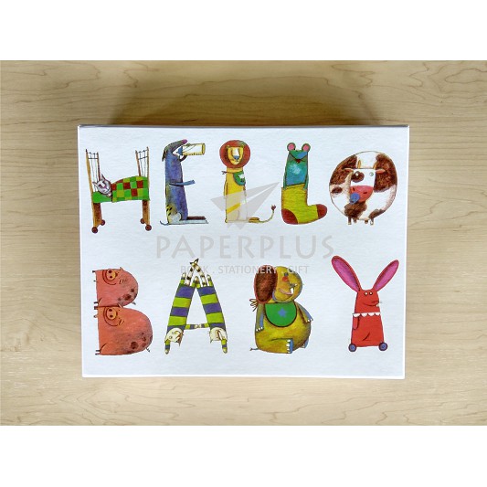 

Kotak Kado / Kotak Hadiah / Gift Box Pakaian B / Motif Hello Baby