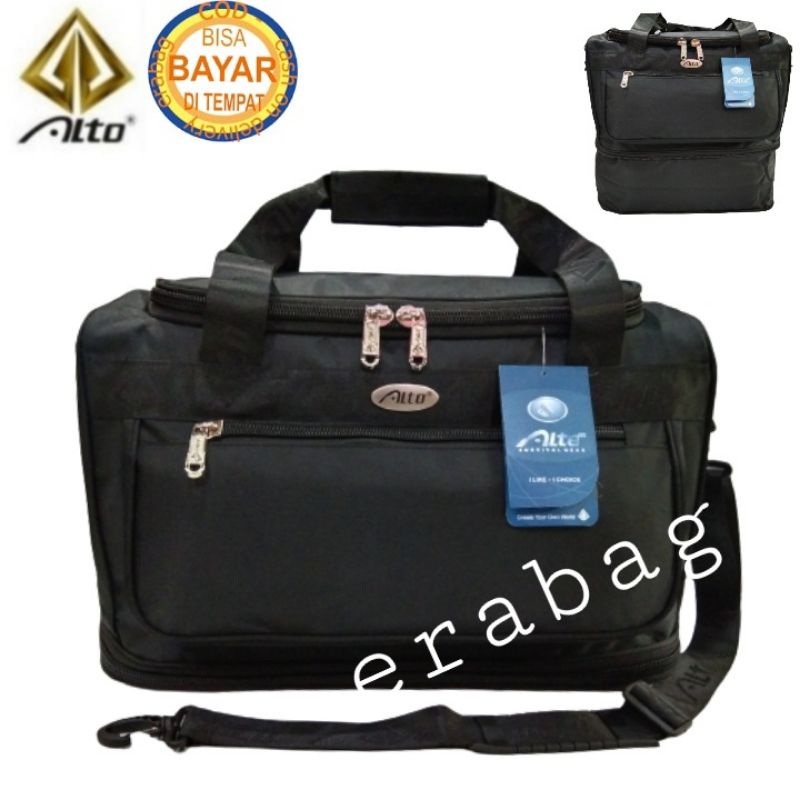 Tas Pakaian Alto Travel Bag Tingkat Hitam 8697133