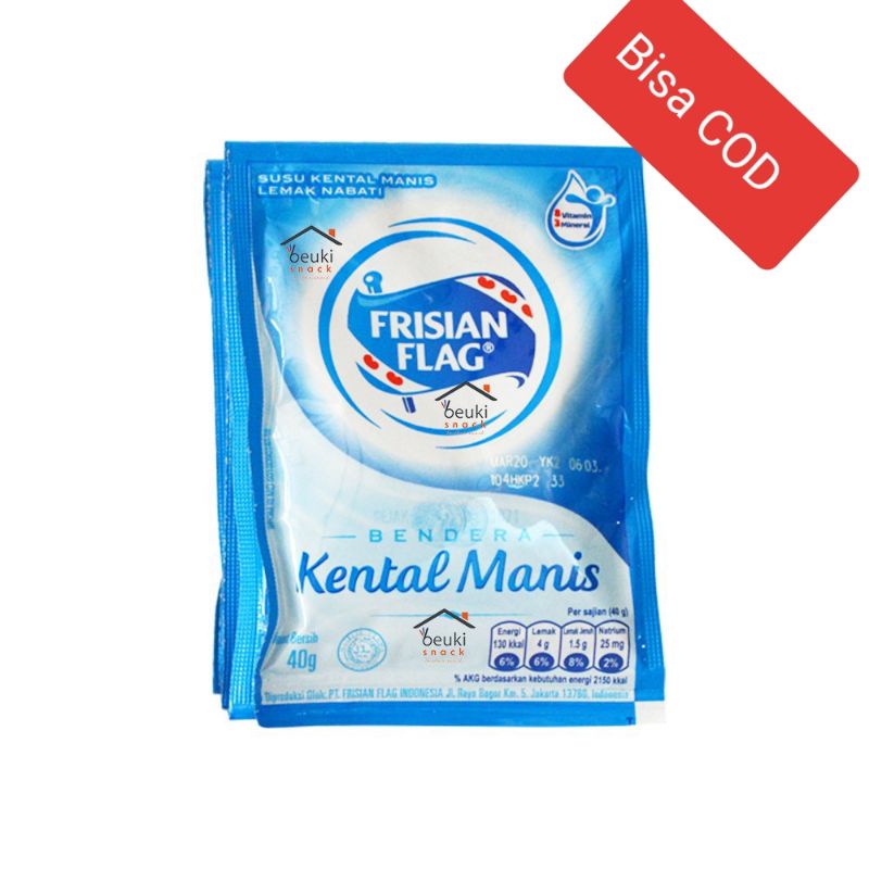 

Susu Kental Manis Frisian Flag Sachet 40 g