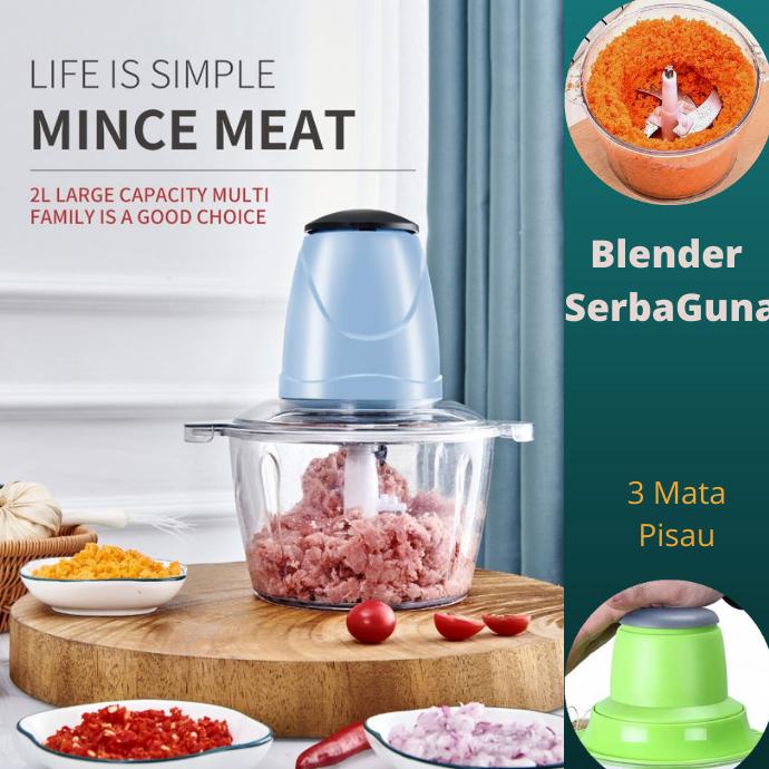 Blender Daging Elektrik Blender Pemotong Penggiling Daging Chopper