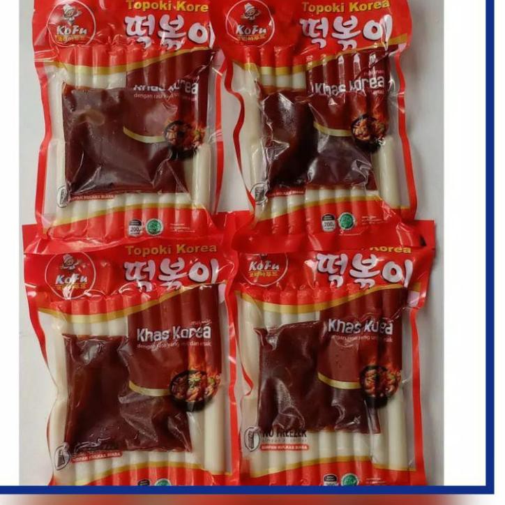 

Terbaik [PROMO] TTEOKBOKKI / TOKPOKI / TOPPOKI KOFU / MAKANAN INSTAN KOREA HALAL MUI J&T/SICEPAT ✈