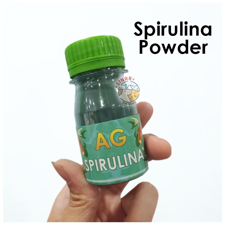 Spirulina Powder Premium 20Gr Makanan Vitamin Ikan Hias