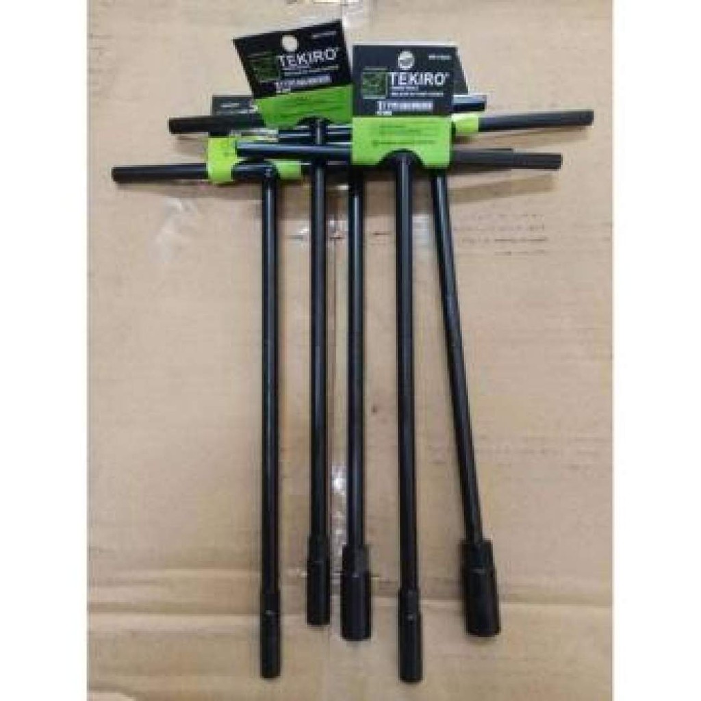 Kunci Sok Tekiro Sok T Set 5bh (8,10,12,13,14mm) Paket Bengkel