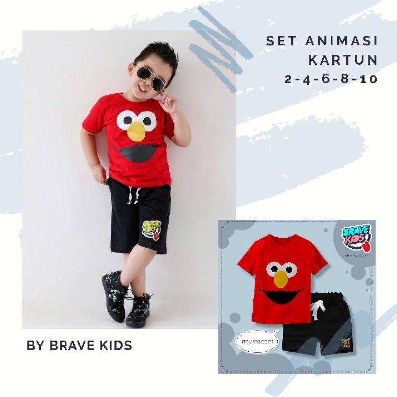 setelan brave size 2-10t