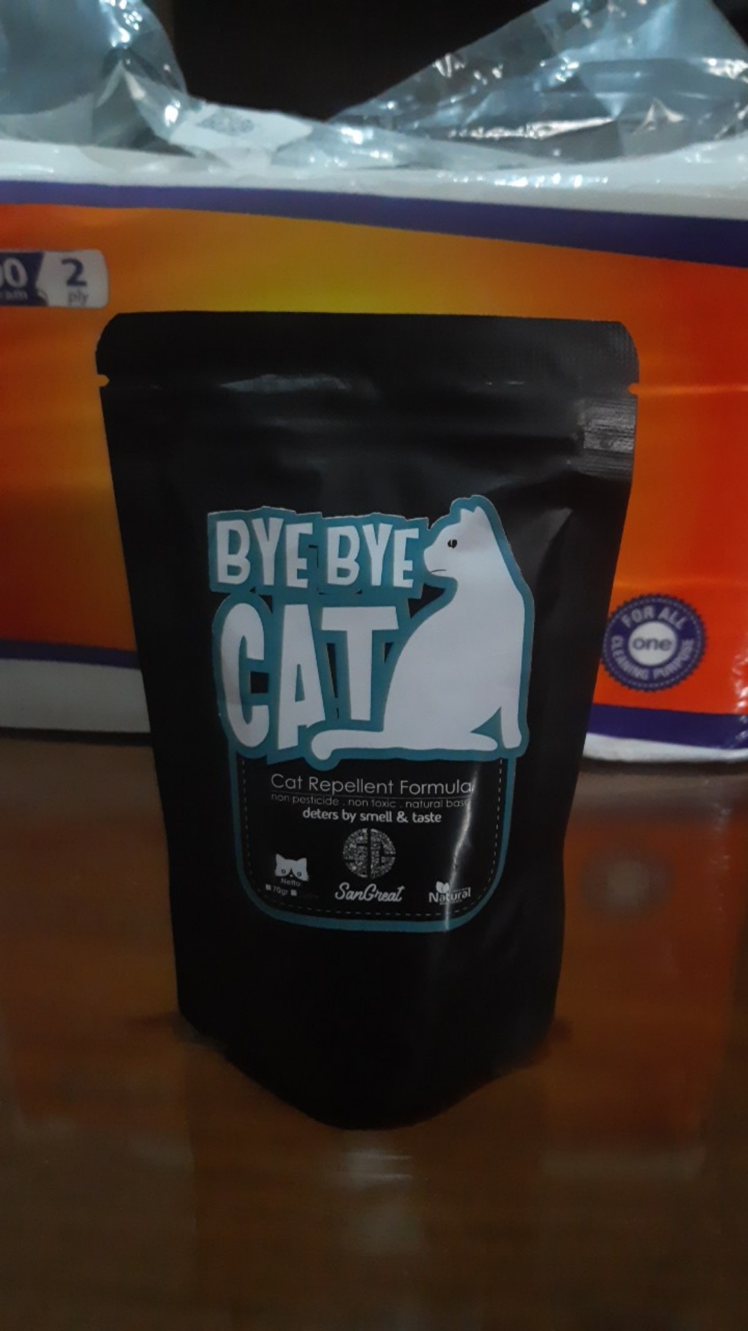 Bye Bye Cat  Gel Pengusir Kucing Kemasan  70 Gram