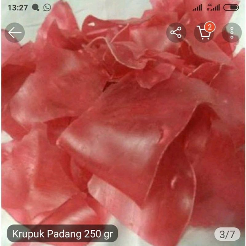 

jenis varian krupuk mentah250gram