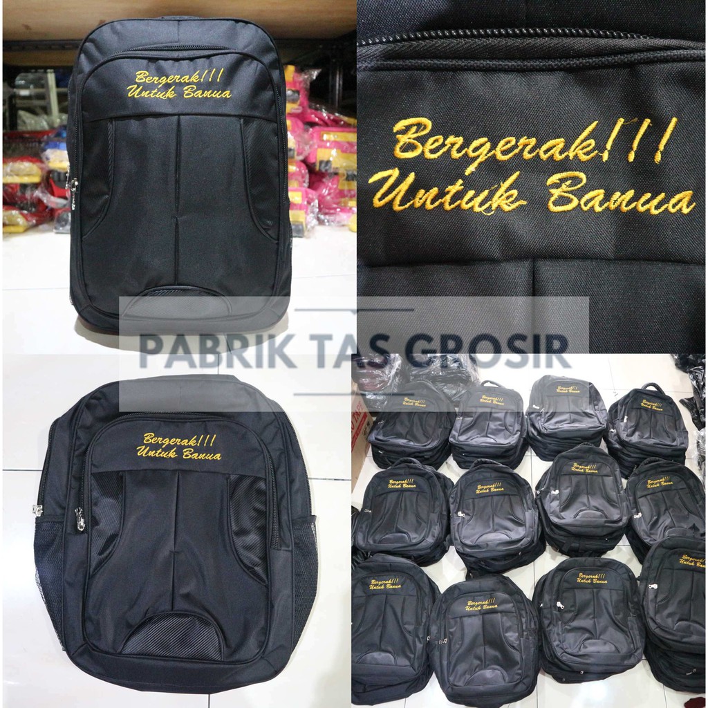 Jual Grosir Tas Bordir Sablon Souvenir SeminarKit Promosi Diklat Murah Bagus Berkualitas Custom Kuat