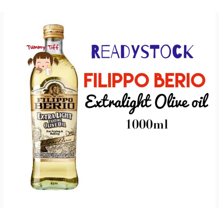 

Blommie TTF Filippo Berio extralight olive oil 1000ml extralight olive oil minyak zaitun Filippo