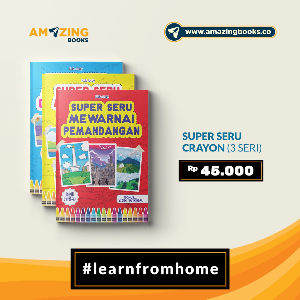 Paket Super Seru Mewarnai Crayon Shopee Indonesia