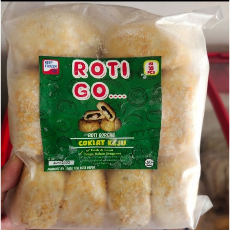 

roti goreng GO coklat keju