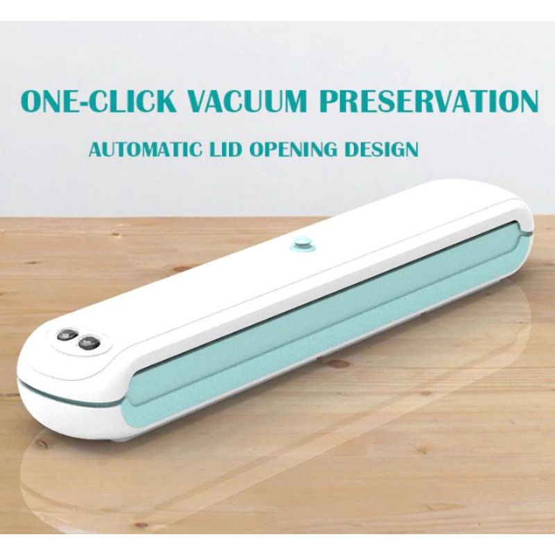 WOMSI Pompa Vacuum Sealer Makanan Food Packing Machine Single Pump with 10 Bagus - SX-360