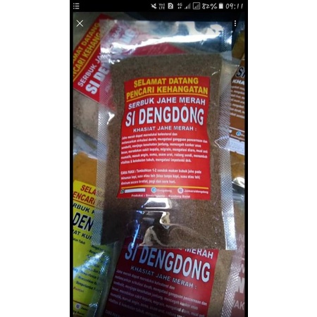 

jahe merah sidendong original tanpa tambahan apapun