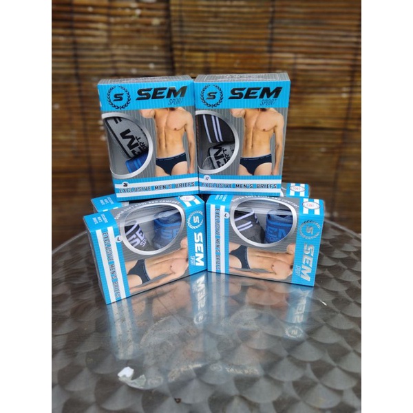 Sempak / Celana dalam pria sem harga 2 pcs ORI 100%  ( GRATIS ONGKIR )