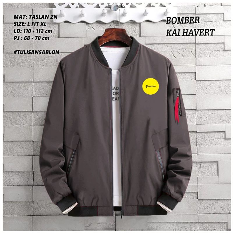 JAKET BOMBER THREESECOND/BOMBER JAKET/3SECOND/JAKET MURAH