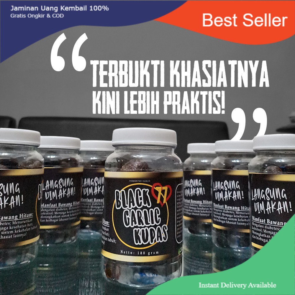 

Black Garlic Tunggal Kupas - HERBAL BERKHASIAT PRAKTIS 003