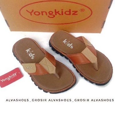 Sandal anak cowok model jepit usia 4 5 6 7 8 9 10 11 12