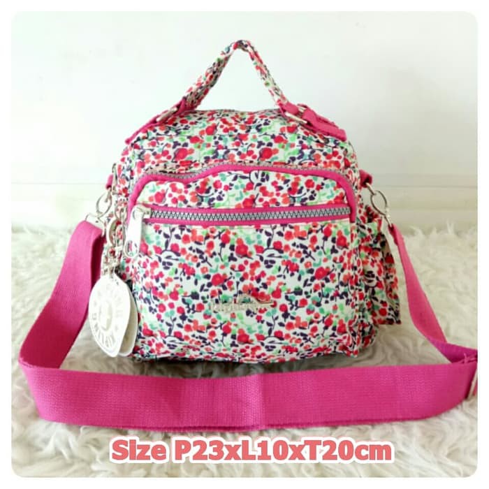 TERMURAAH, Tas Selempang/Jinjing Kipling Motif 2in1 kp608 .