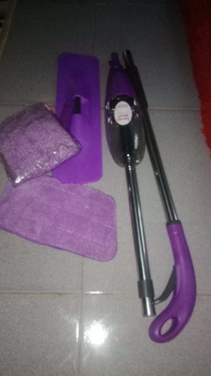 Bolde Ultima Purple 1 Kain - Spray Mop Alat Spray Lantai Cara Kering