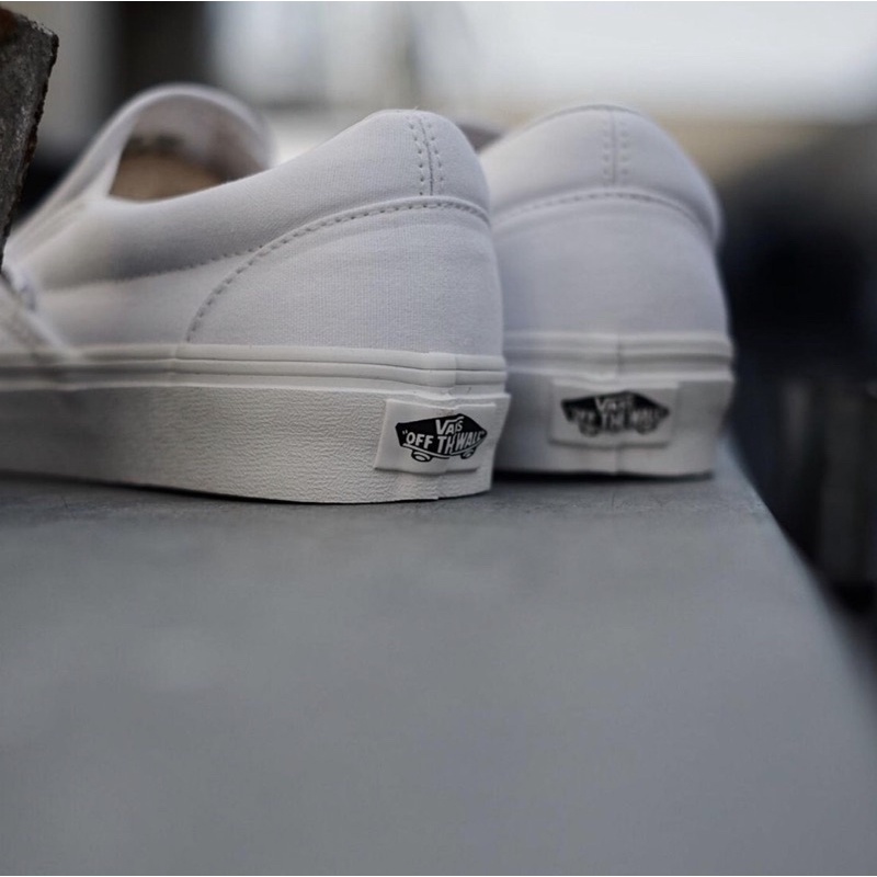 Vans Slipon Classic Full White Canvas Original