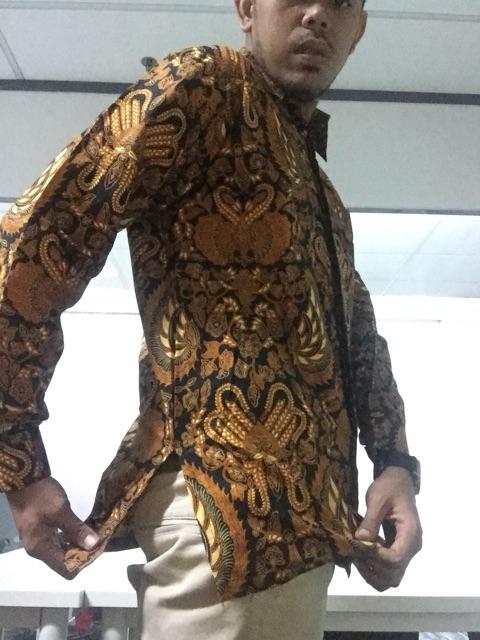 Kemeja Batik Pria Manuk Kembar - Nivana Batik